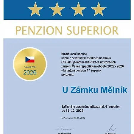 U Zámku Pensión Mělník