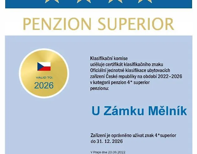 U Zámku Pensión Mělník